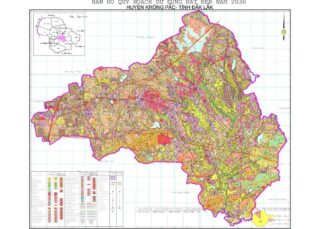 Tổng hợp thông tin và bản đồ quy hoạch Huyện Krông Pắk