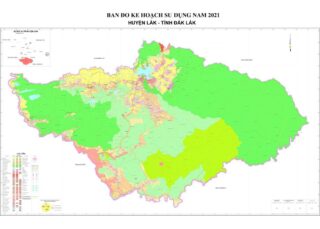 Tổng hợp thông tin và bản đồ quy hoạch Huyện Lắk