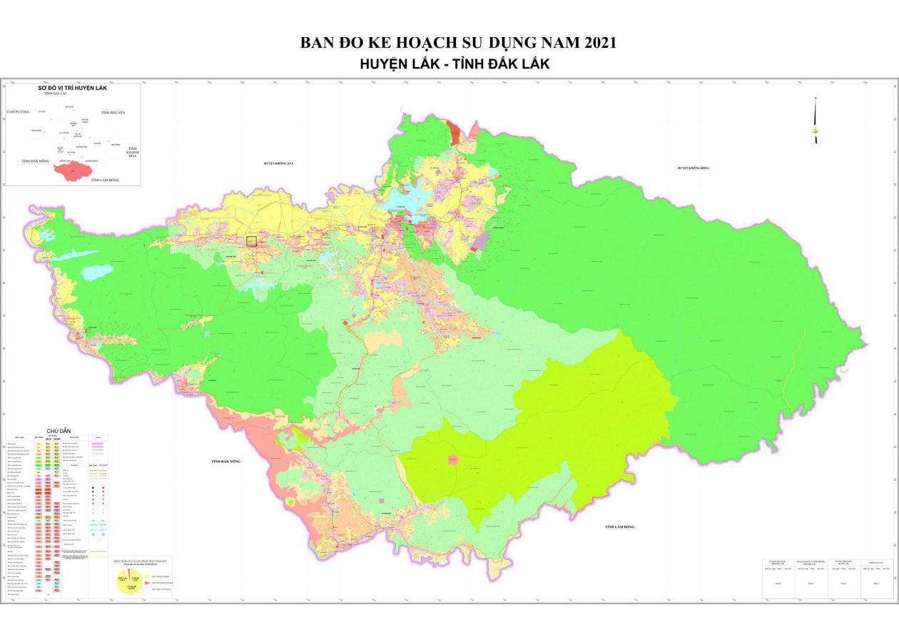 Bản đồ quy hoạch Huyện Lắk