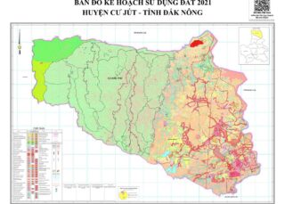 Bản đồ quy hoạch Huyện Cư Jút