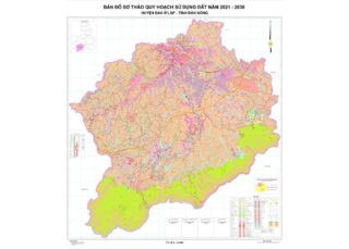 Bản đồ quy hoạch Huyện Đắk R’Lấp