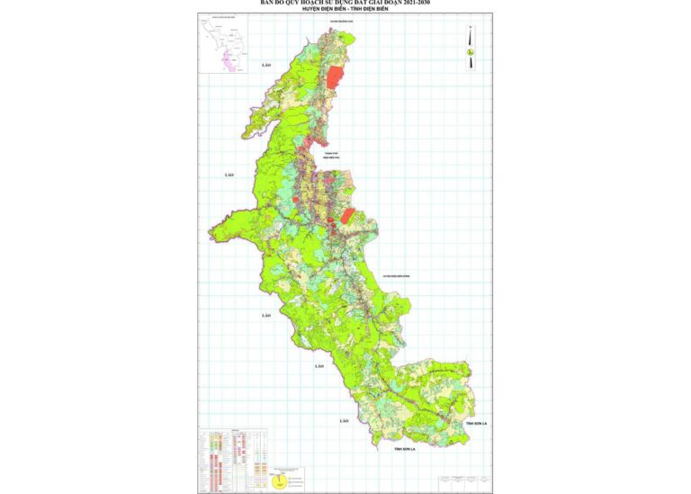 Tổng hợp thông tin và bản đồ quy hoạch Huyện Điện Biên