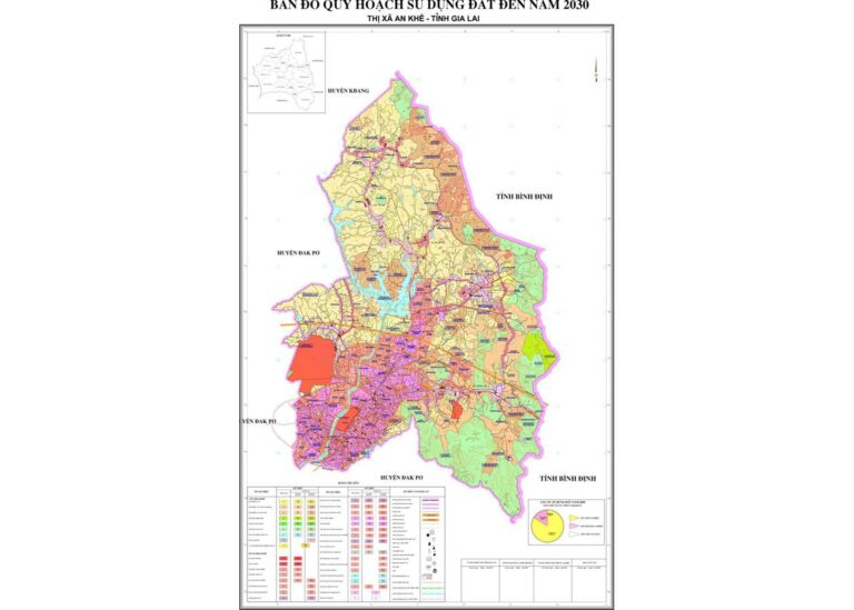 Tổng hợp thông tin và bản đồ quy hoạch Thị xã An Khê