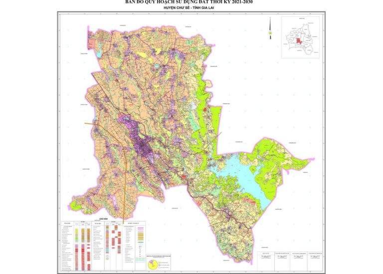 Tổng hợp thông tin và bản đồ quy hoạch Huyện Chư Sê