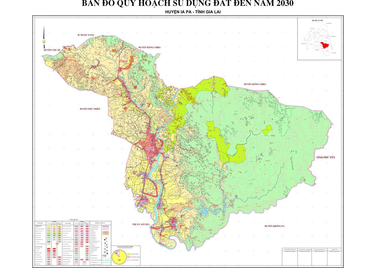 Bản đồ quy hoạch Huyện Ia Pa