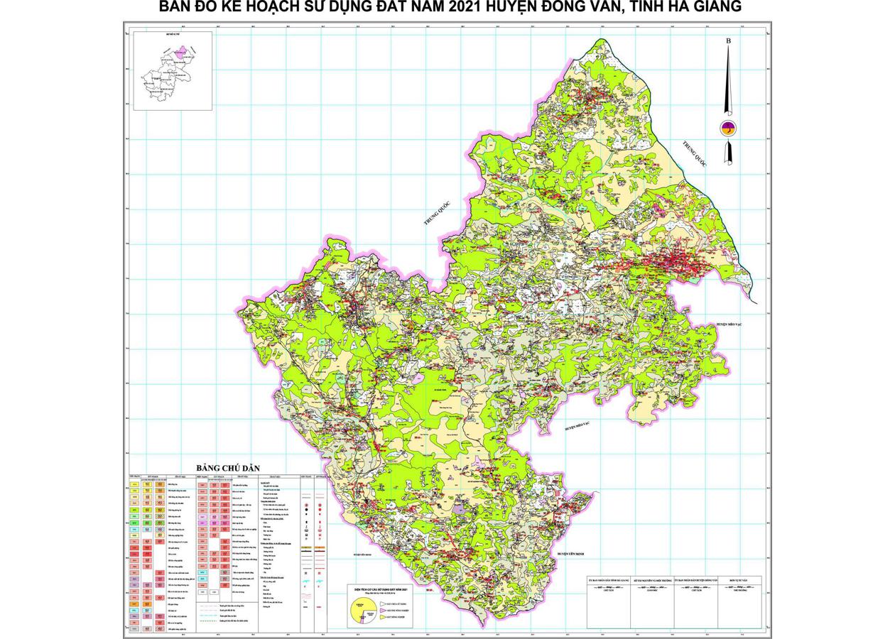 Bản đồ quy hoạch Huyện Đồng Văn