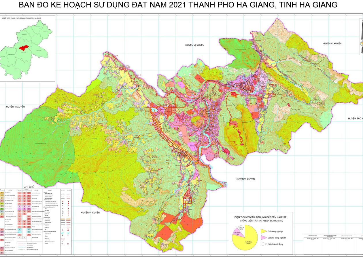 Bản đồ quy hoạch Thành phố Hà Giang