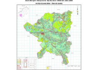 Bản đồ quy hoạch Huyện Quang Bình