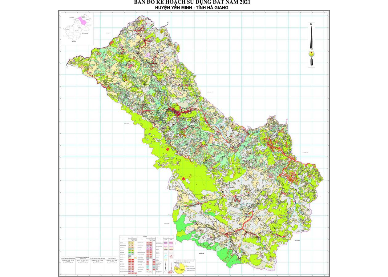 Bản đồ quy hoạch Huyện Yên Minh