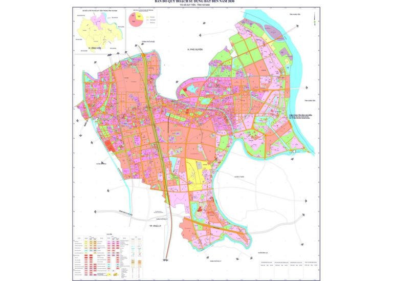 Tổng hợp thông tin và bản đồ quy hoạch Huyện Duy Tiên
