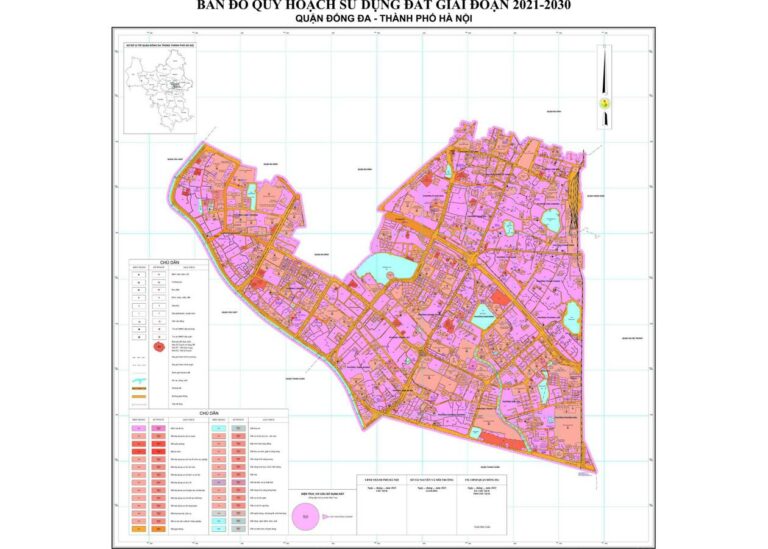 Tổng hợp thông tin và bản đồ quy hoạch Quận Đống Đa