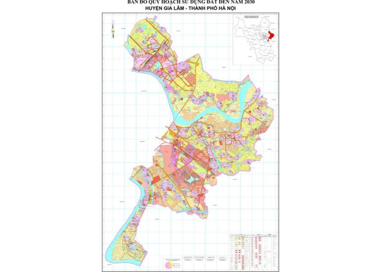 Tổng hợp thông tin và bản đồ quy hoạch Huyện Gia Lâm