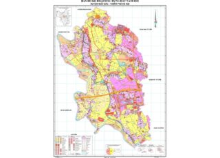 Bản đồ quy hoạch Huyện Hoài Đức