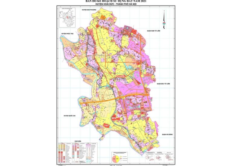 Tổng hợp thông tin và bản đồ quy hoạch Huyện Hoài Đức