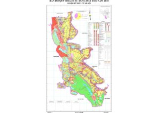 Bản đồ quy hoạch Huyện Mỹ Đức