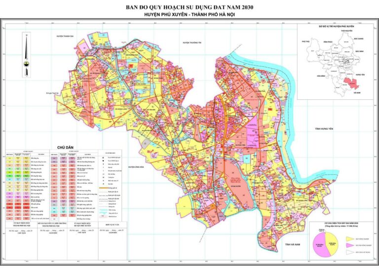 Tổng hợp thông tin và bản đồ quy hoạch Huyện Phú Xuyên