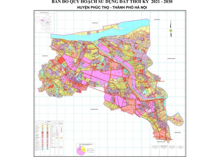 Tổng hợp thông tin và bản đồ quy hoạch Huyện Phúc Thọ