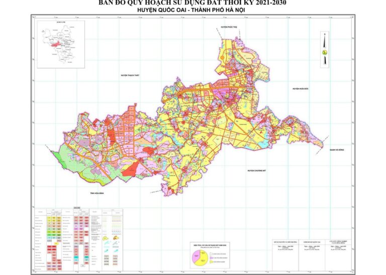 Tổng hợp thông tin và bản đồ quy hoạch Huyện Quốc Oai