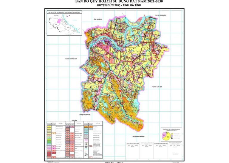 Tổng hợp thông tin và bản đồ quy hoạch Huyện Đức Thọ