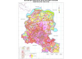 Bản đồ quy hoạch Thành phố Hà Tĩnh