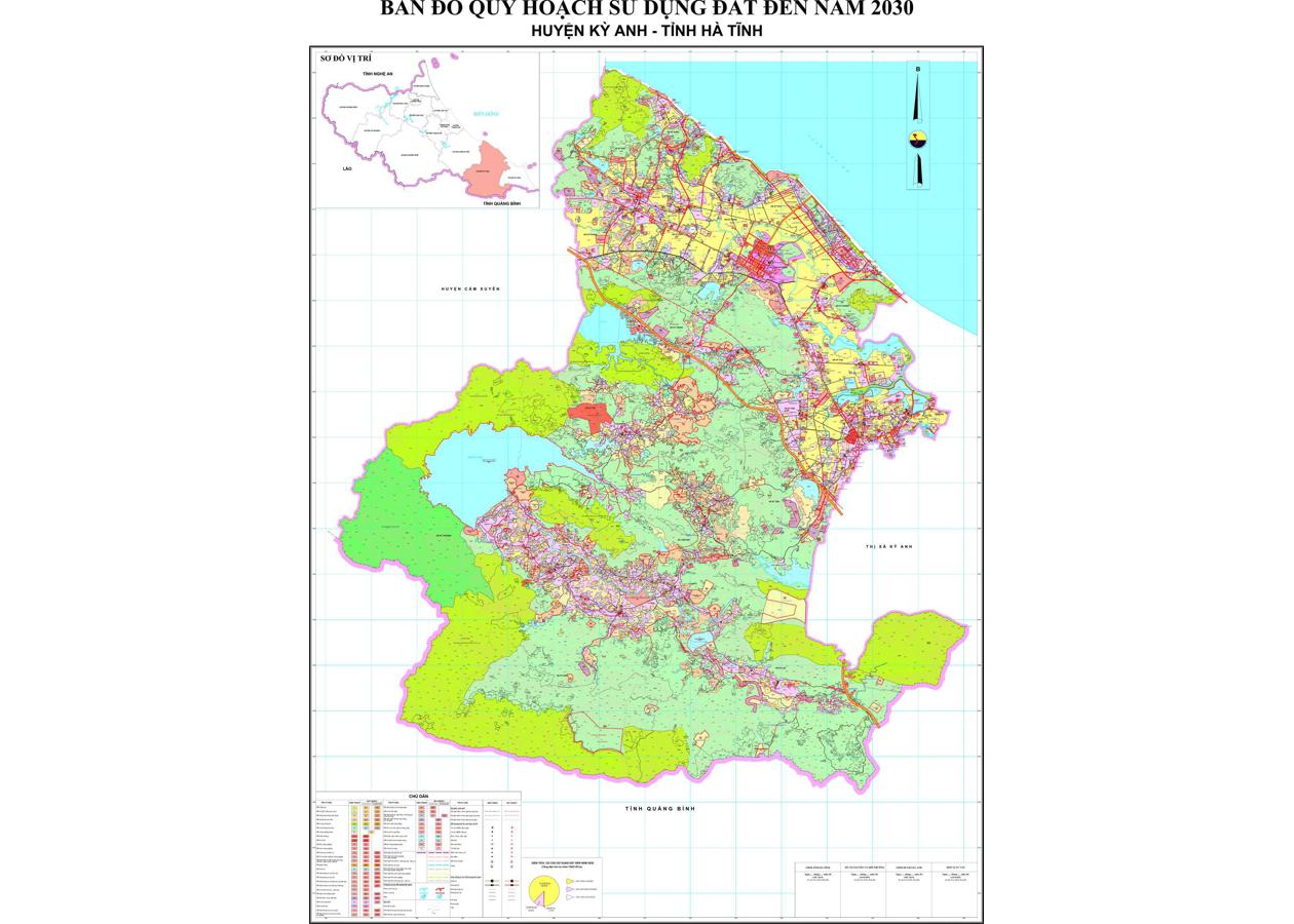 Bản đồ quy hoạch Huyện Kỳ Anh