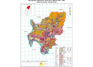 Bản đồ quy hoạch Thành phố Chí Linh