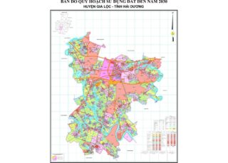 Bản đồ quy hoạch Huyện Gia Lộc