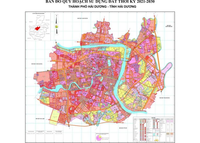 Tổng hợp thông tin và bản đồ quy hoạch Thành phố Hải Dương