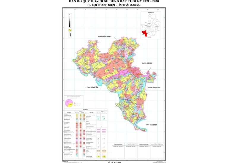 Tổng hợp thông tin và bản đồ quy hoạch Huyện Thanh Miện