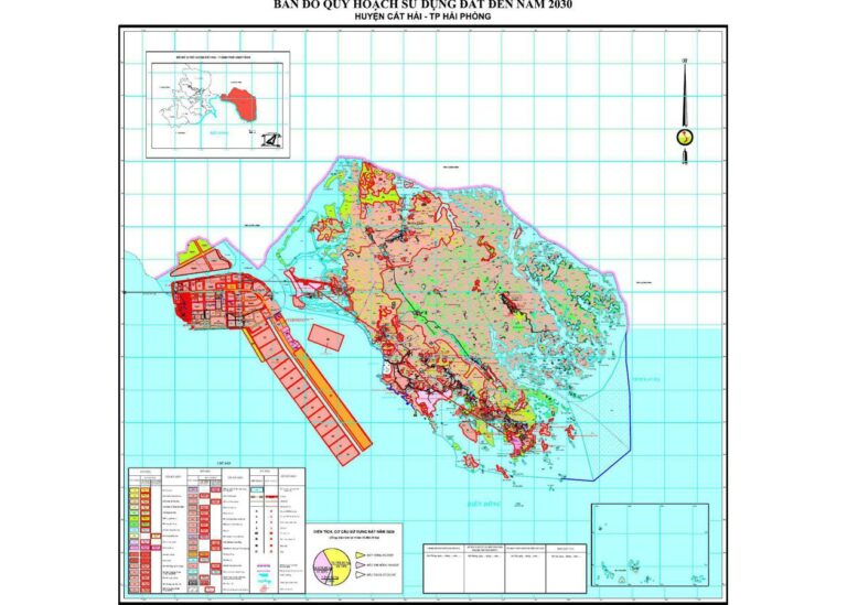 Tổng hợp thông tin và bản đồ quy hoạch Huyện Cát Hải