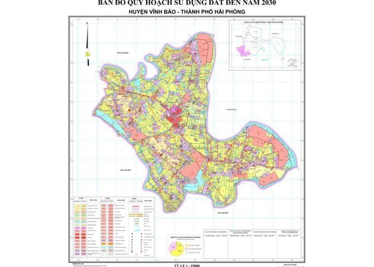 Tổng hợp thông tin và bản đồ quy hoạch Huyện Vĩnh Bảo