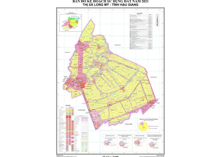 Tổng hợp thông tin và bản đồ quy hoạch Thị xã Long Mỹ