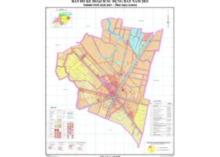 Bản đồ quy hoạch Thị xã Ngã Bảy