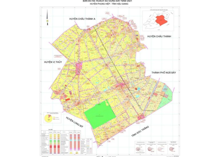 Tổng hợp thông tin và bản đồ quy hoạch Huyện Phụng Hiệp