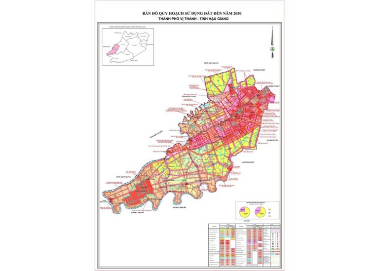 Tổng hợp thông tin và bản đồ quy hoạch Thành phố Vị Thanh