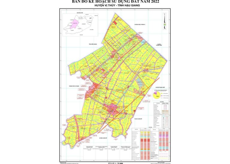 Tổng hợp thông tin và bản đồ quy hoạch Huyện Vị Thủy