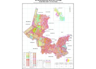 Bản đồ quy hoạch Huyện Bình Chánh