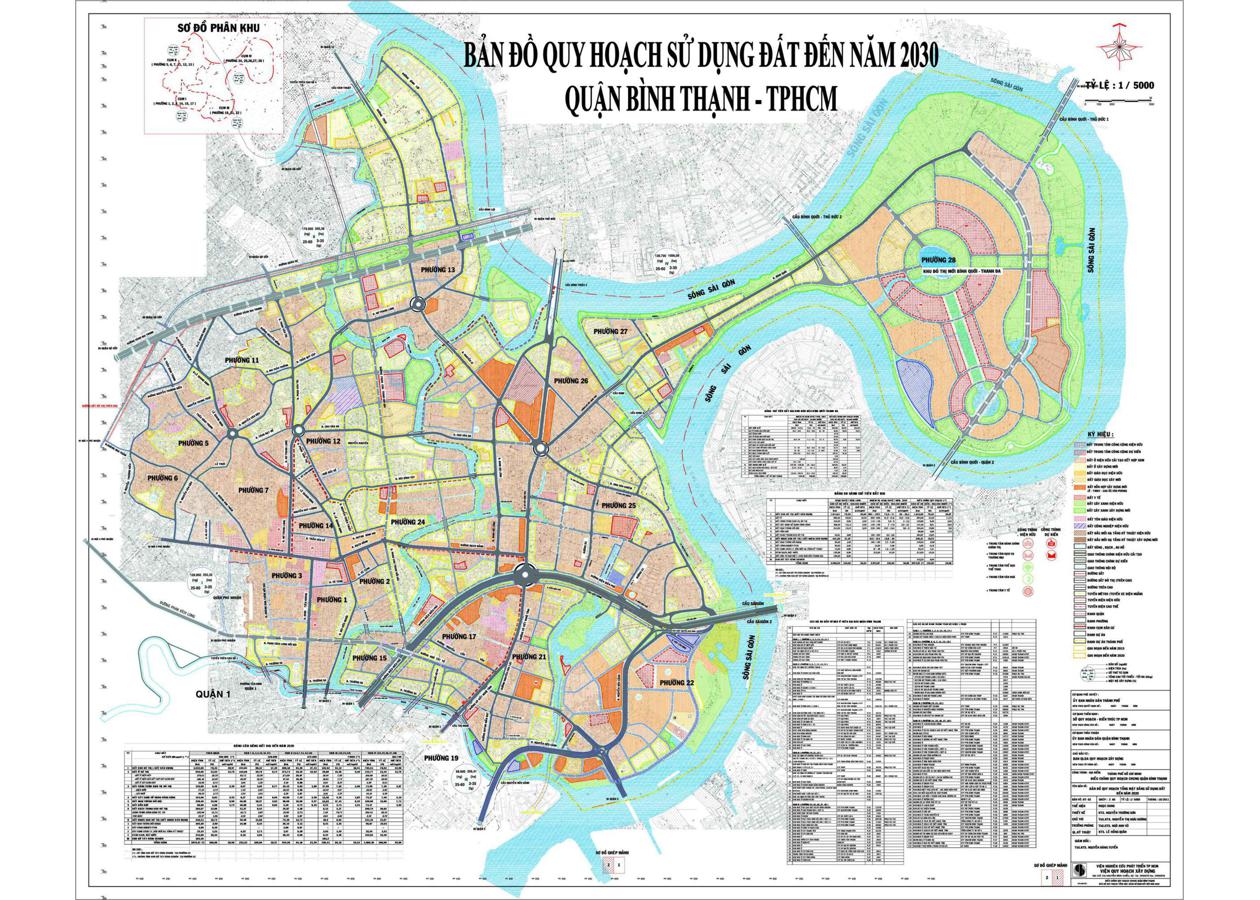 Bản đồ quy hoạch Quận Bình Thạnh