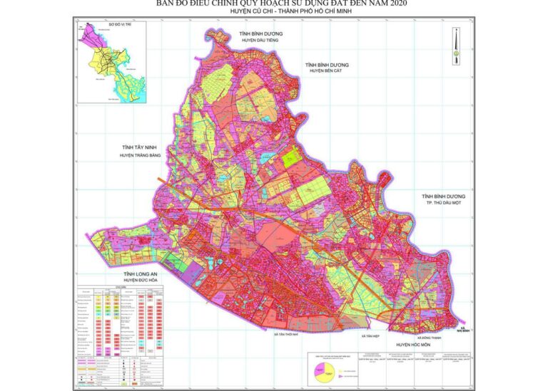 Tổng hợp thông tin và bản đồ quy hoạch Huyện Củ Chi