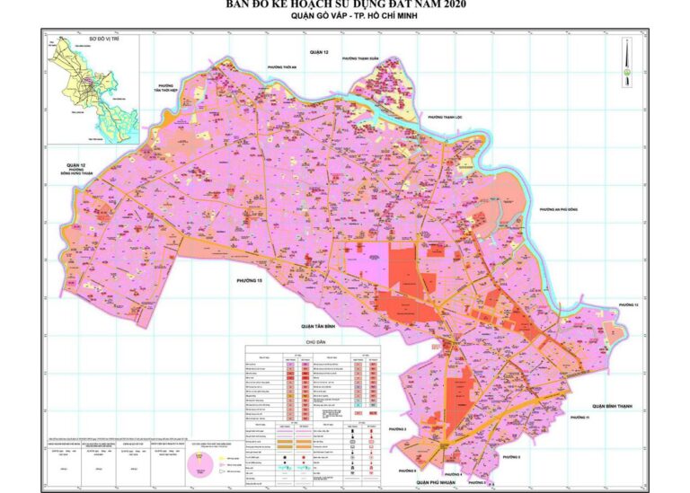 Tổng hợp thông tin và bản đồ quy hoạch Quận Gò Vấp