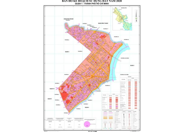Tổng hợp thông tin và bản đồ quy hoạch Quận 1