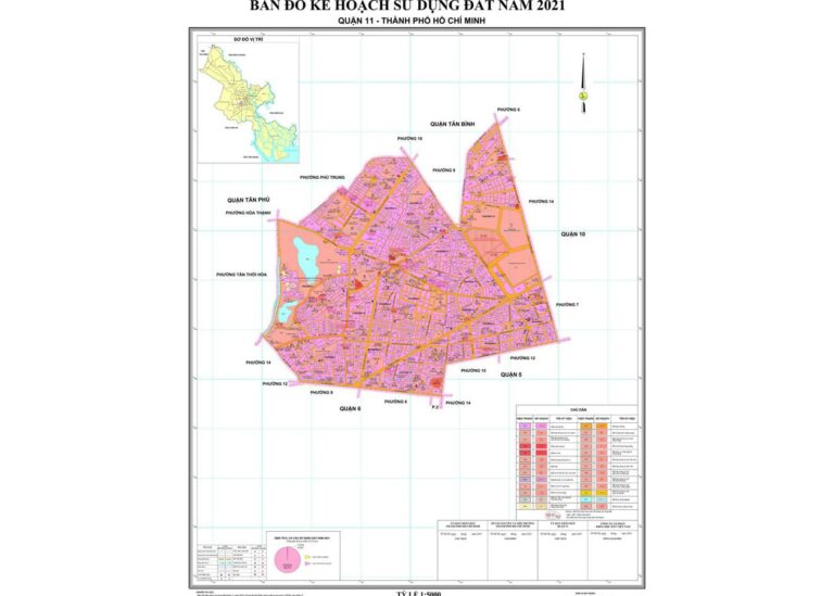 Tổng hợp thông tin và bản đồ quy hoạch Quận 11