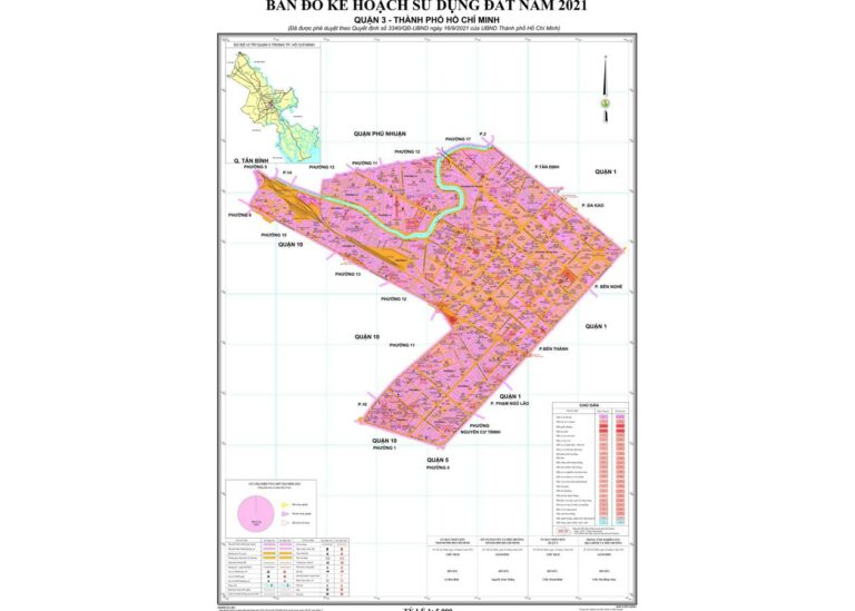 Tổng hợp thông tin và bản đồ quy hoạch Quận 3