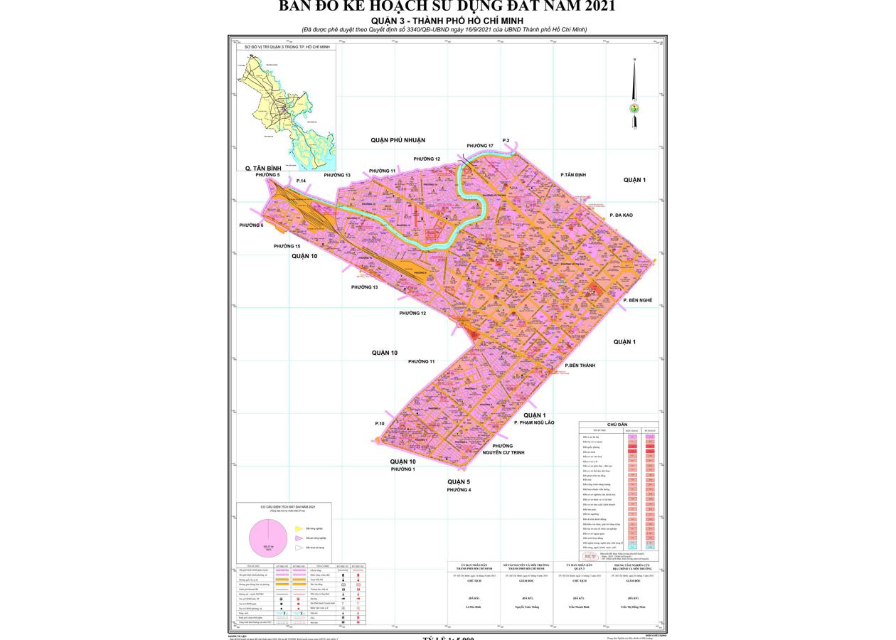 Bản đồ quy hoạch Quận 3