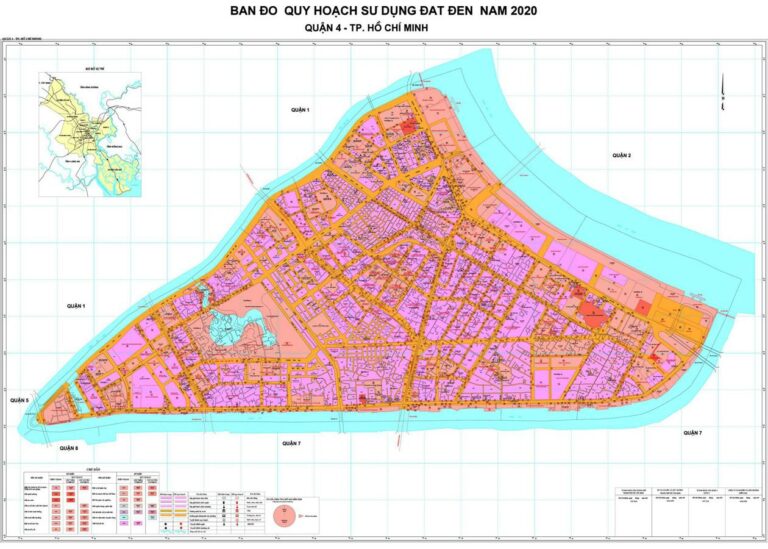 Tổng hợp thông tin và bản đồ quy hoạch Quận 4
