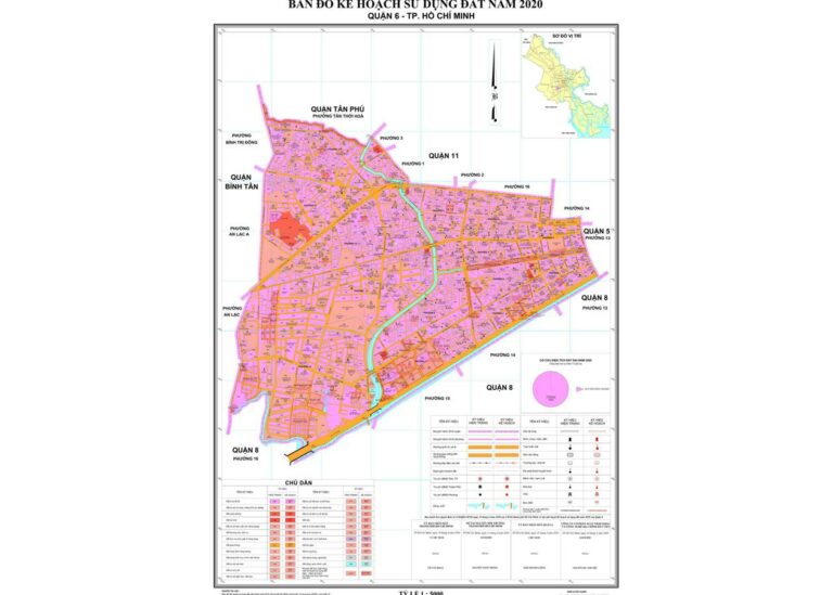 Tổng hợp thông tin và bản đồ quy hoạch Quận 6