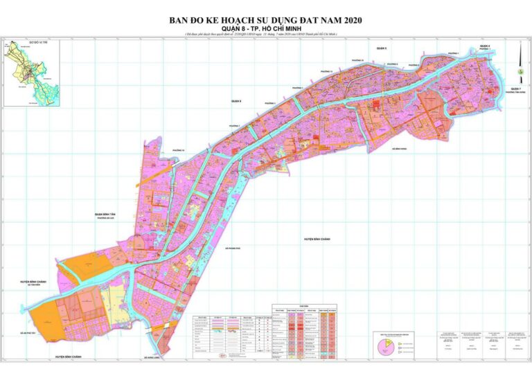 Tổng hợp thông tin và bản đồ quy hoạch Quận 8