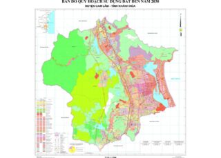 Tổng hợp thông tin và bản đồ quy hoạch Huyện Cam Lâm