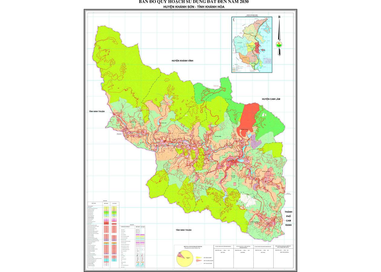 Bản đồ quy hoạch Huyện Khánh Sơn