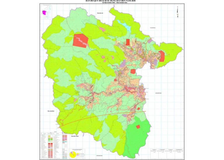 Tổng hợp thông tin và bản đồ quy hoạch Huyện Khánh Vĩnh